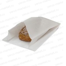 Пакет бумажный для хлеба, белый