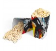 Премьерные стаканы для попкорна с цветной печатью транслируемых фильмов на заказ