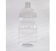 Литровая пластиковая бутылка из ПЭТ для разлива жидких продуктов
