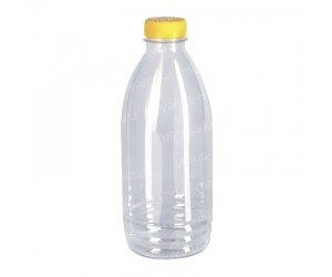 Литровая бутылка из ПЭТ классической формы