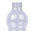 Литровая пластиковая бутылка с широким горлом для йогурта, смузи и ряженки