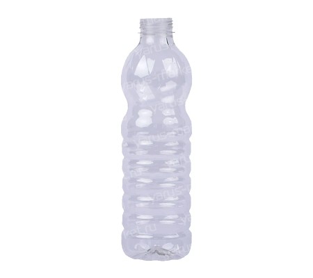 Литровая пластиковая бутылка с широким горлом для йогурта, смузи и ряженки