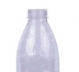 ПЭТ бутылка классической формы с ребрами на корпусе для жидких молочных продуктов