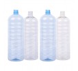 Ребристая пластиковая бутылка 1,5 литров цилиндрической формы для холодного чая, сока и воды