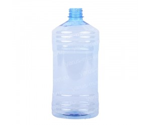 Пластиковая бутылка цилиндр с круглым дном 