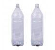 Двухлитровая пластиковая бутылка с рельефом сетка 