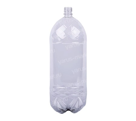 Трехлитровая пластиковая бутылка с рельефом сетка  