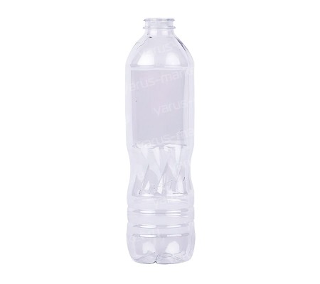Полулитровая ПЭТ бутылка с фигурными ребрами для холодных напитков