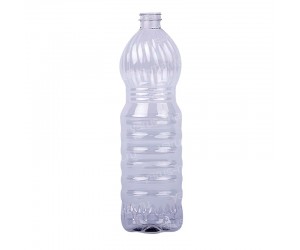 Литровая пластиковая бутылка купольной формы
