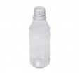 Пластиковая круглая бутылка на 200 миллилитров с винтовой горловиной