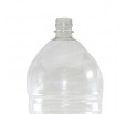 Большая пластиковая бутылка бочонок на три литра с винтовым горлом 