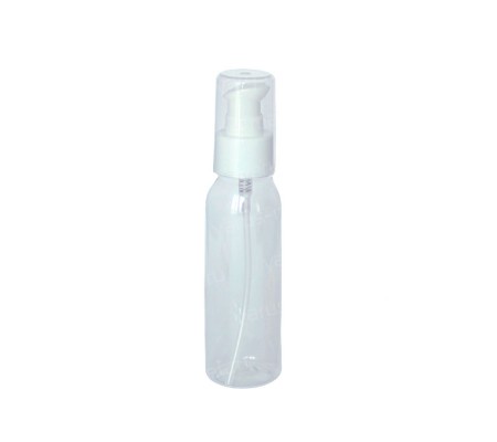 Пластиковый флакон с дозатором для крема для косметических и медицинских средств