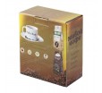 Кашированная картонная коробка для сета чая или кофе с кружкой