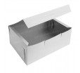 Самосборная коробка шкатулка из картона с совмещенной откидной крышкой 