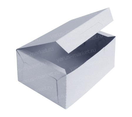 Самосборная коробка шкатулка из картона с совмещенной откидной крышкой 
