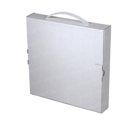 Сувенирная квадратная коробка чемодан из картона 