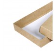 Прямоугольная коробка крышка дно с небольшим окном на крышке