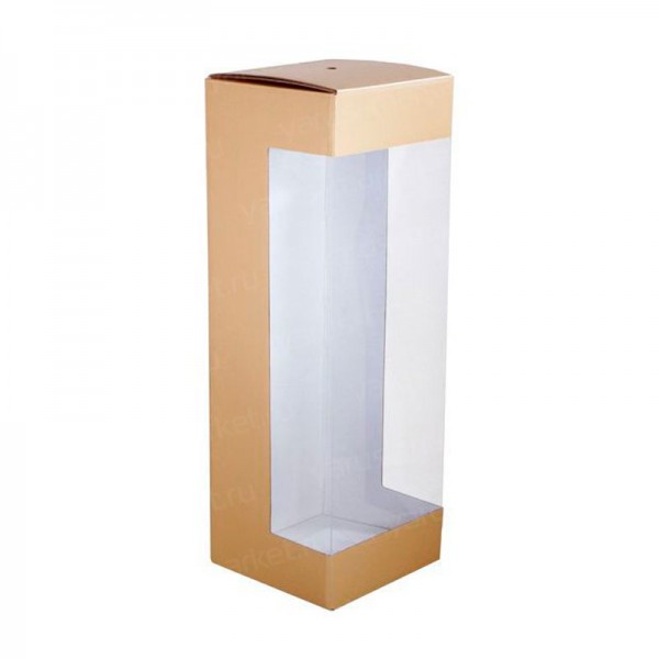 Вертикальная коробка с боковым окном