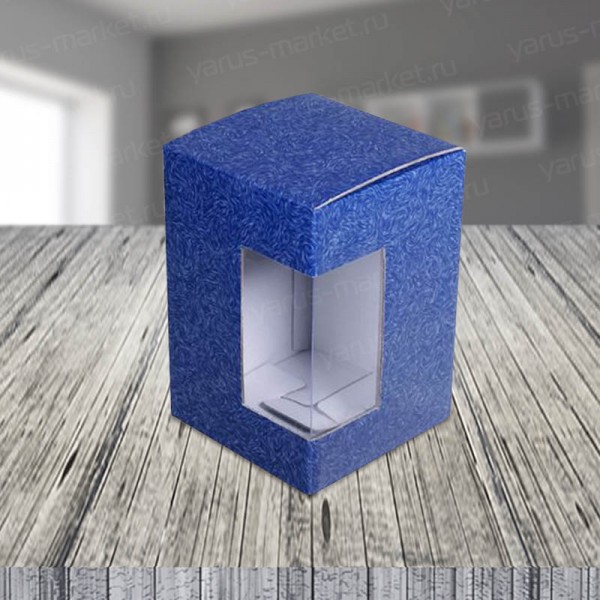 Прямоугольна коробка с окном