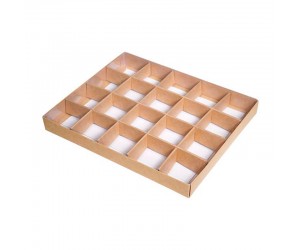 Коробка с решеткой на 20 секций 