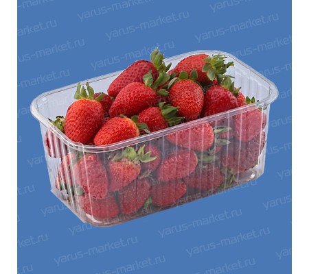Прозрачный коррекс с перфорацией серии FP500/60 -75 для упаковки ягод , фрутов и грибов 