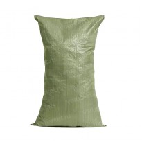 Зеленый полипропиленовый мешок