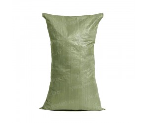 Зеленый полипропиленовый мешок