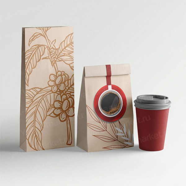 Крафт-пакеты для чая и кофе