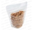 Пластиковый прозрачный дой-пак пакет с замком зип-лок для использования под сыпучие пищевые продукты и специи