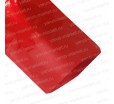 Металлизированный дой-пак красного цвета с глянцевой поверхностью и замком зип-лок для фасовки пищевой продукции