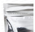 Глянцевый металлизированный пакет дой-пак с застежкой зип лок для упаковки пищевых продуктов