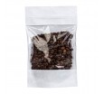 Ламинированный белый крафт пакет дой-пак зип-лок с окном для упаковки чая, кофе, сухофруктов и семечек