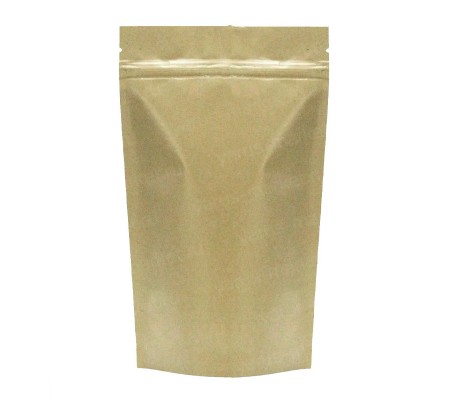 Ламинированный бумажный пакет дой-пак матовый для пищевых продуктов