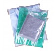 Прозрачные полипропиленовые пакеты с липким скотч клапаном для упаковки одежды