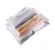 Матовые пакеты ПВД и ПВХ с застежкой зип-лок и бегунком для упаковки одежды и текстильных товаров