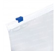 Прозрачный пакет зип-лок с бегунком и брендированной печатью для упаковки товаров