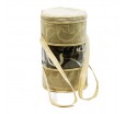 Сумка-тубус из спанбонда с ПВХ вставкой и плоскими ручками для упаковки текстильных товаров
