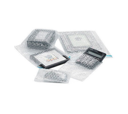 Двухслойные воздушно-пузырьковые пакеты из полиэтилена для защитной упаковки товаров