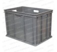 Пластиковый ящик, 600х400х410 мм., сплошной, для овощей и фруктов 
