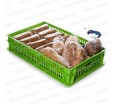 Пластиковый ящик, 740х460х145 мм., для перевозки хлеба