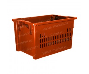 Пластиковый ящик 600x400x300 для замороженных продуктов