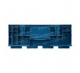Пластиковый, универсальный ящик, 594х396х147.5 мм., синий