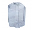 Прозрачная шестигранная коробка из ПВХ для подарков и сувениров