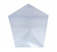 Прозрачная треугольная коробка ПВХ для шоколадных фигурок, подарков и аксессуаров