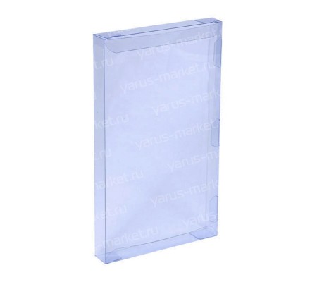 Прозрачная плоская коробка из ПВХ для упаковки продукции