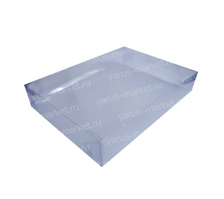 Прозрачная крышка ПВХ на коробку для упаковки розничных товаров