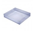Прозрачная крышка ПВХ на коробку для упаковки розничных товаров