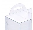 Прямоугольная коробка ПВХ с европодвесом для вертикальной выкладки товаров