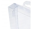 Плоская прямоугольная коробка ПВХ с европодвесом для упаковки товаров 