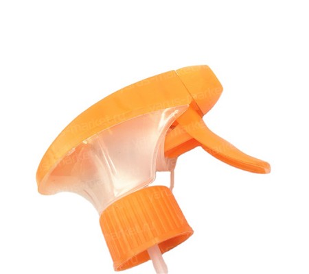 Пластиковый цветной биг триггер 28/415 с заглушкой сеточкой для дисперсного распыления